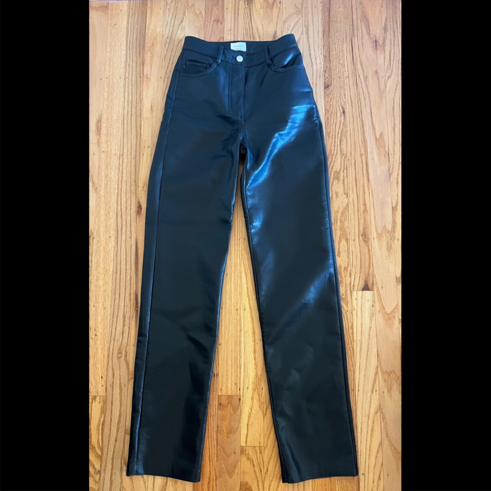 Wilfre size 00 vegan leather pants Black ones only